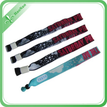 New Style Custom Kinds of Polyester Wristbands for Event